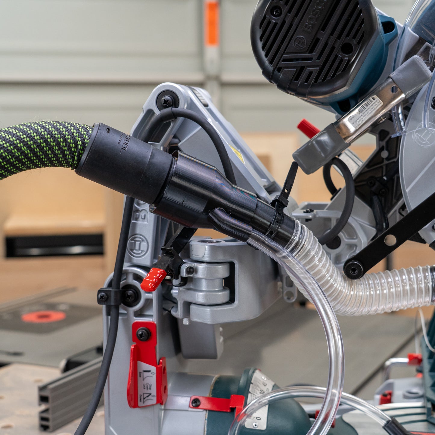 Bosch CM10GD Zero Clearance Dust Collection Throat Plate