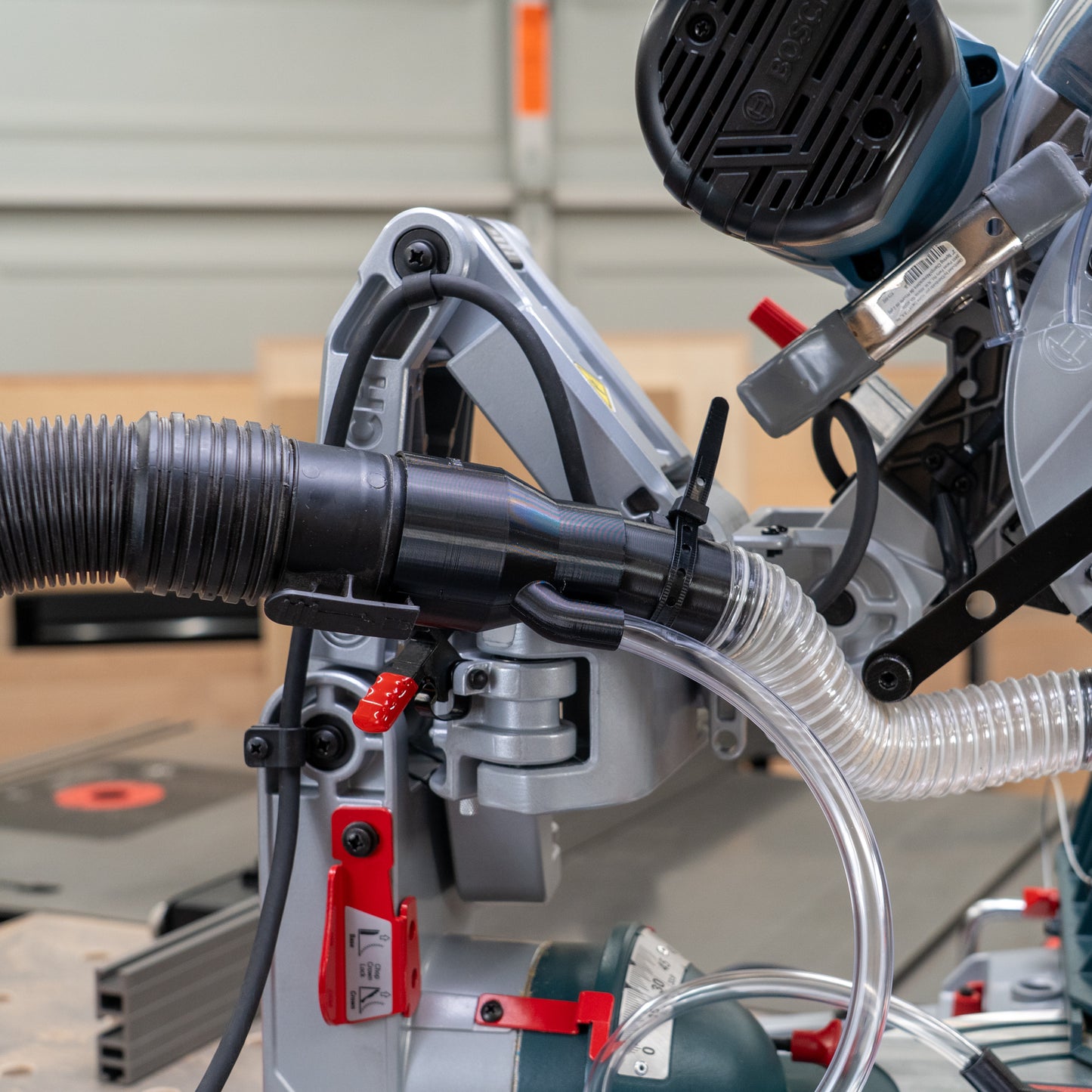 Bosch CM10GD Zero Clearance Dust Collection Throat Plate
