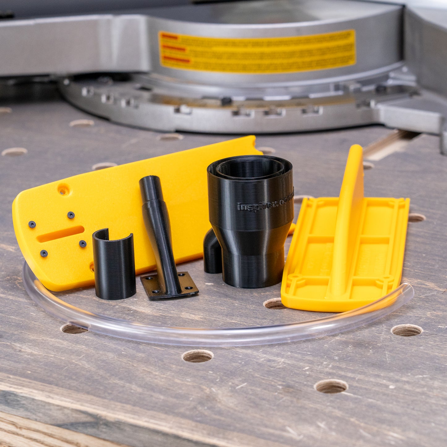 DeWALT DWS779/780 Zero Clearance Dust Collection Throat Plate Gen 2