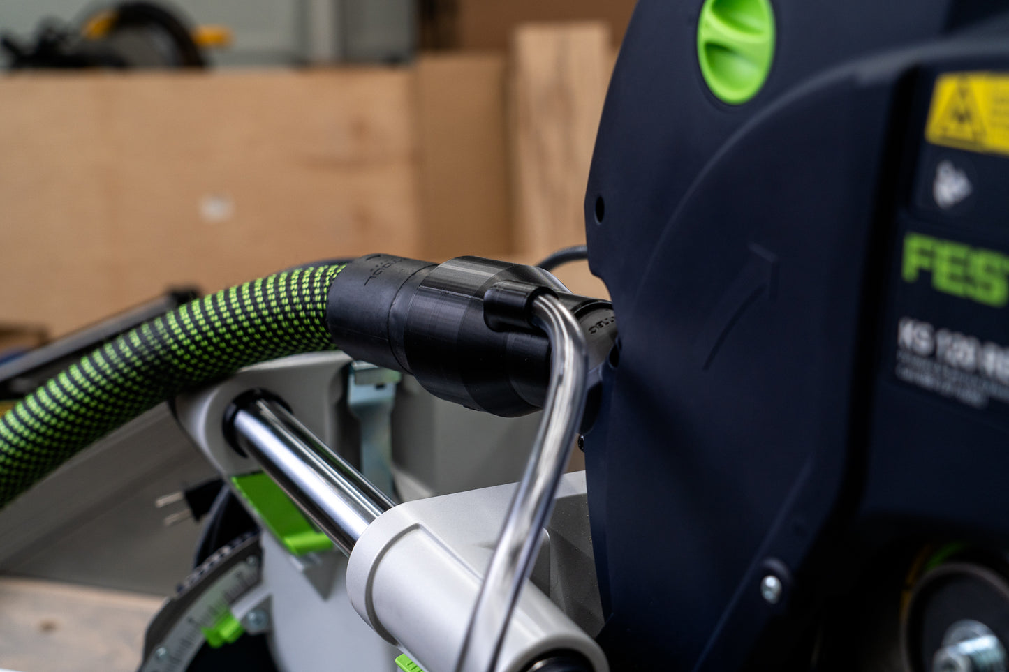 Festool Kapex KS 120 Zero Clearance Dust Collection Throat Plate