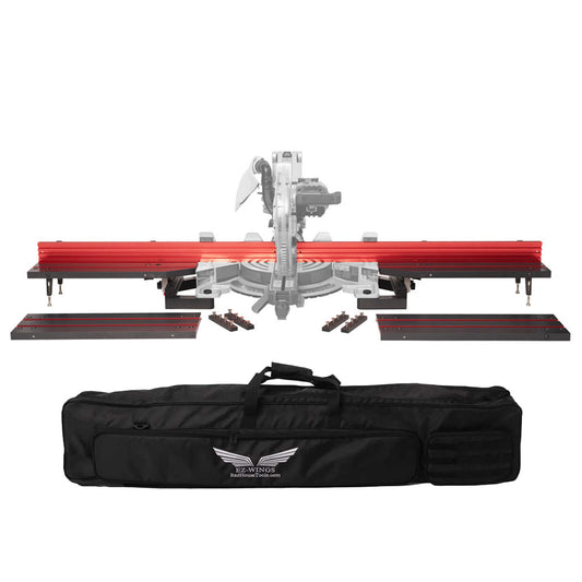 EZ-Wings™ PRO 8' Portable Miter Saw Station