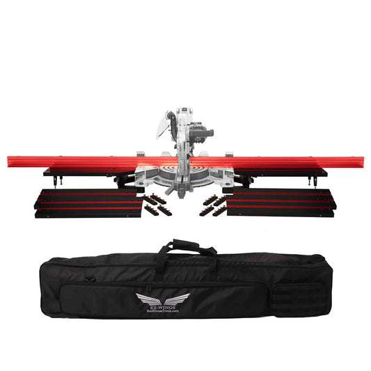 EZ-Wings™ PRO+ 12' Portable Miter Saw Station