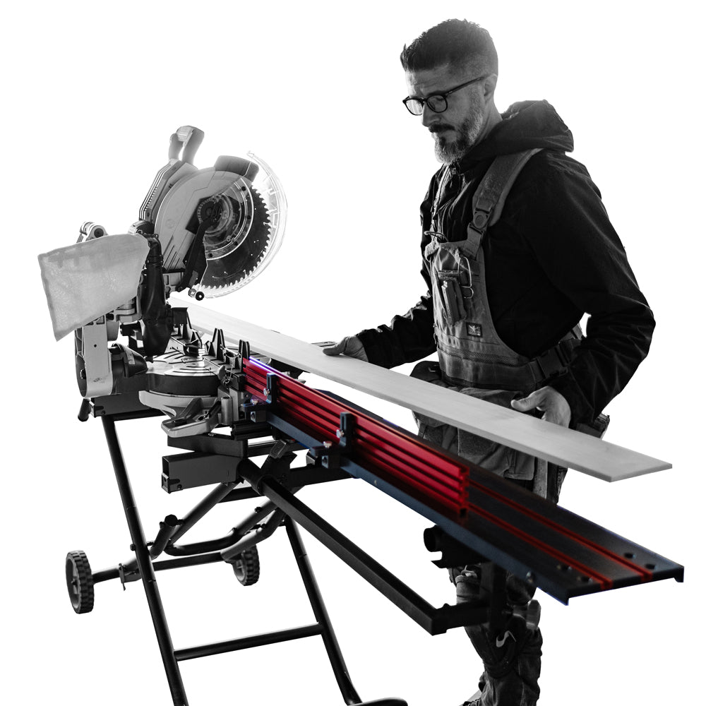 EZ-Wings™ PRO 8' Portable Miter Saw Station