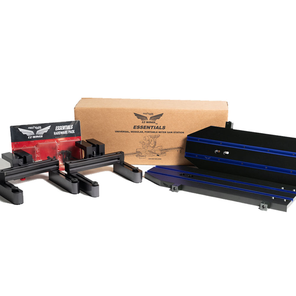 EZ-Wings™ ESSENTIALS 4' Portable Miter Saw Station