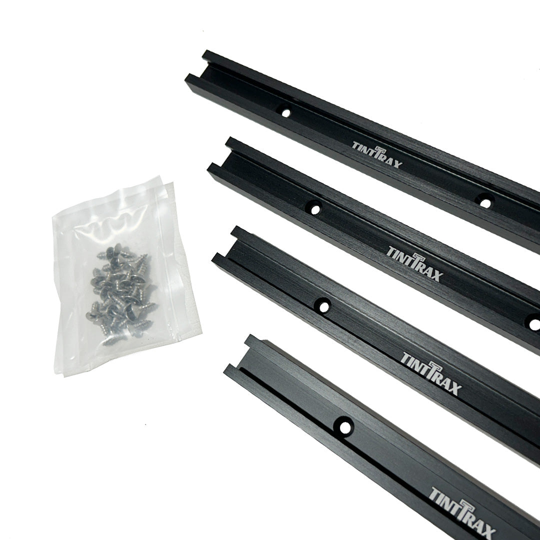 Universal Profile 24" T-Track Kit (SET OF 4) - Choose Your Color