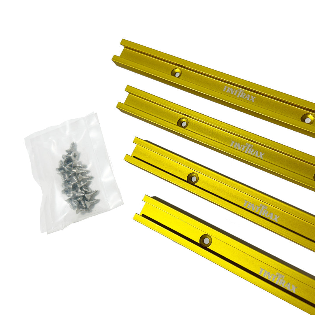 Universal Profile 24" T-Track Kit (SET OF 4) - Choose Your Color