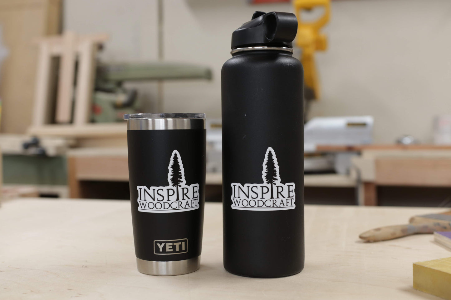 Inspire Woodcraft Sticker