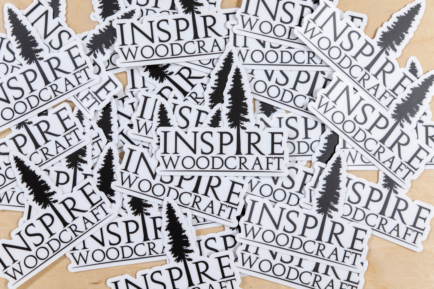 Inspire Woodcraft Sticker