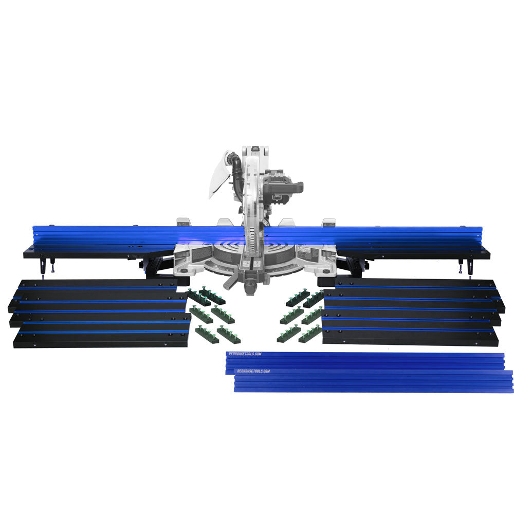 EZ-Wings™ BIG ASS UNIT 16' Miter Saw Station