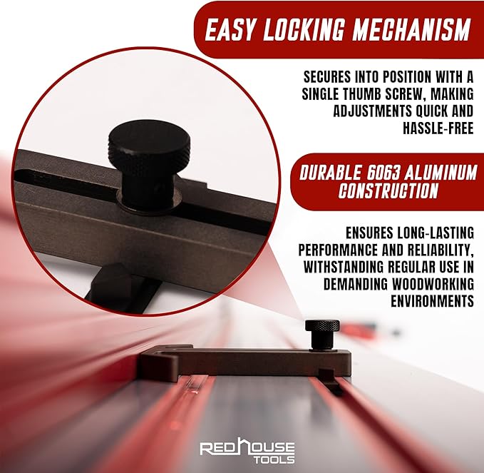 Multi-Angle Swivel Stop Block - Universal T-track Profile Compatible